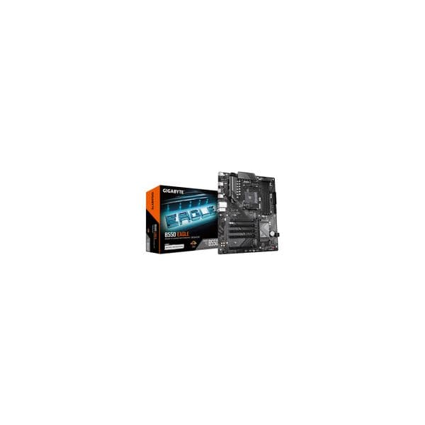 Motherboard Gigabyte B550 ATX AM4 B550 EAGLE DDR4 128 GB PCIe 4.0 USB 3.2 RAID
