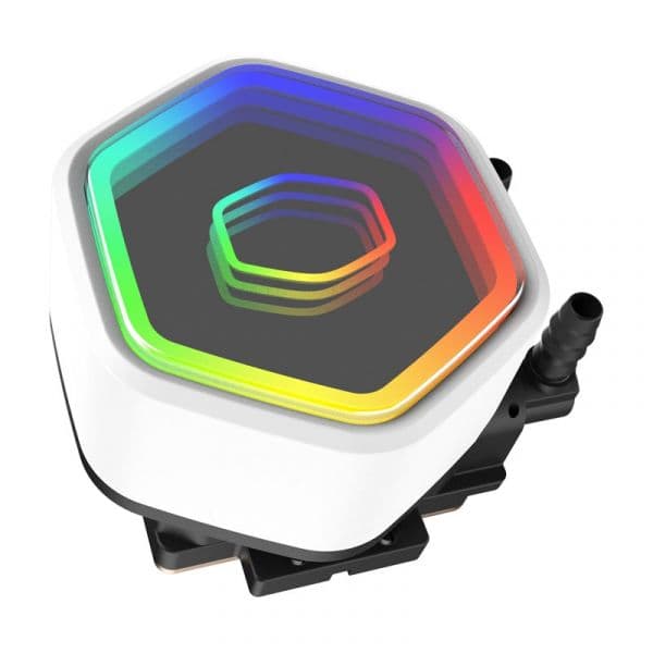 Cooler Master MasterLiquid 240 Core II ARGB White Edition MLW-D24M-A18PA-RW Water Cooler All-In-One 240mm Branco
