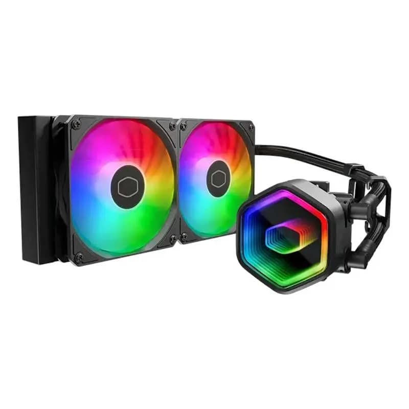 Cooler Master MasterLiquid 240 Core II Lite ARGB Water Cooler All-In-One 240mm Preto