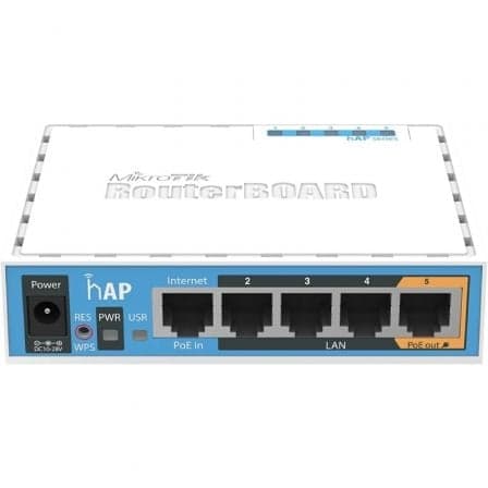 SWITCH MIKROTIK RB951UI-2ND 5 PUERTOS RJ45 10100 POE