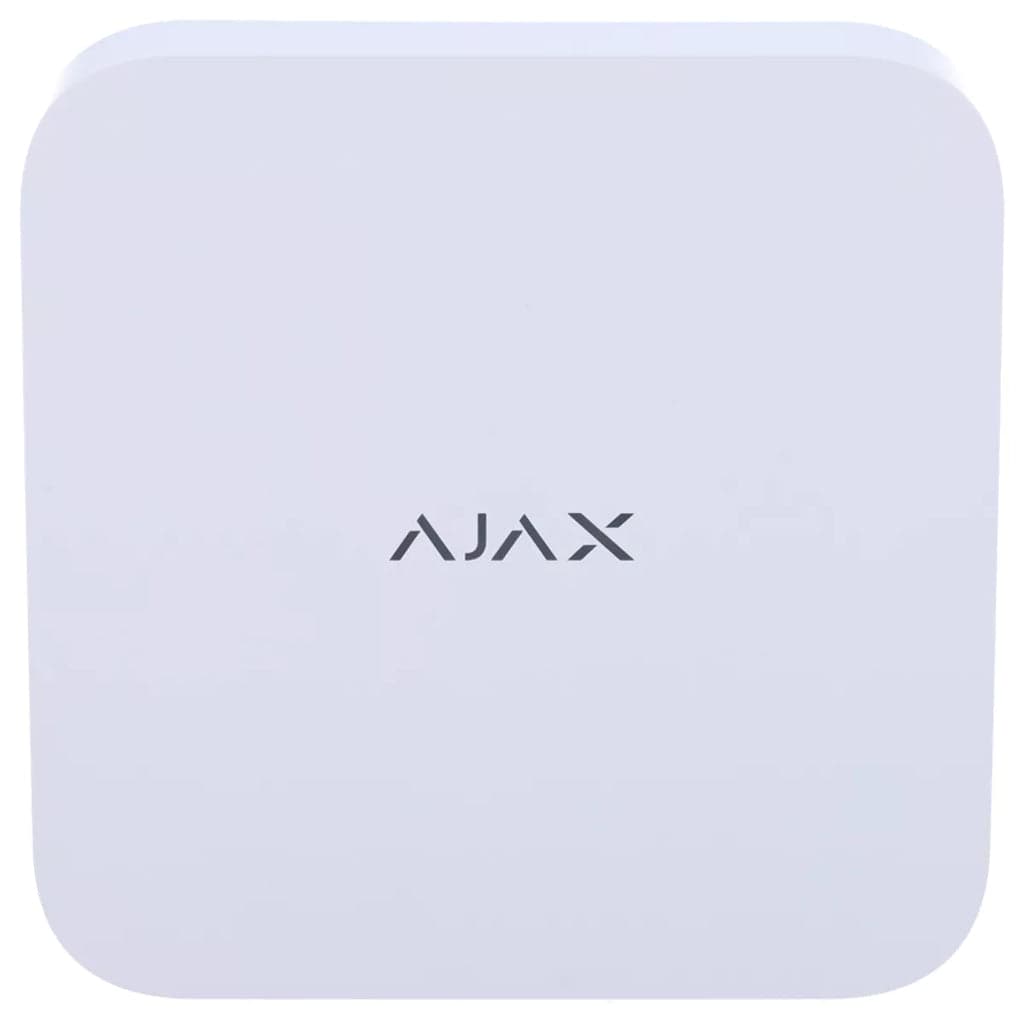 Ajax - Gravador de vídeo NVR para câmaras IP até 8 Mpx, 8 canais, cor branca - Ajax AJ-NVR108-W
