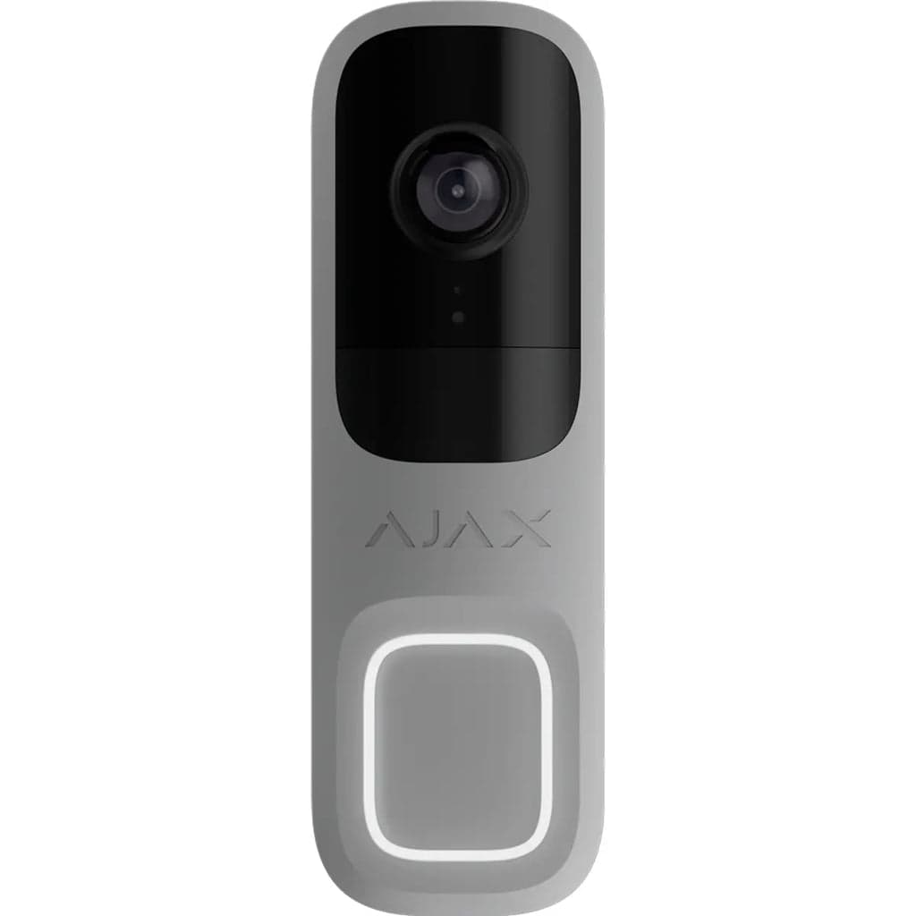 Ajax Doorbell 4-GRE - Videoporteiro 4MP WiFi Cinzento