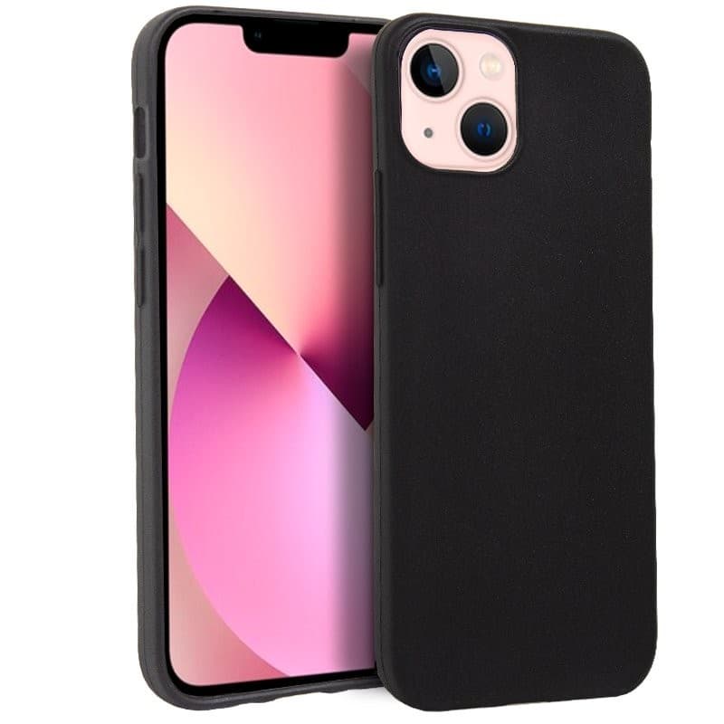 Capa Silicone Preta iPhone 13 Mini