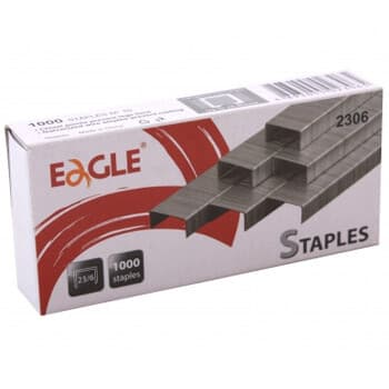 Agrafos 23/06 Eagle (10/40 Folhas) Cx1000un