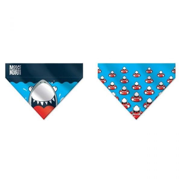 Max & Molly Bandana Reversível Frenzy the Shark L