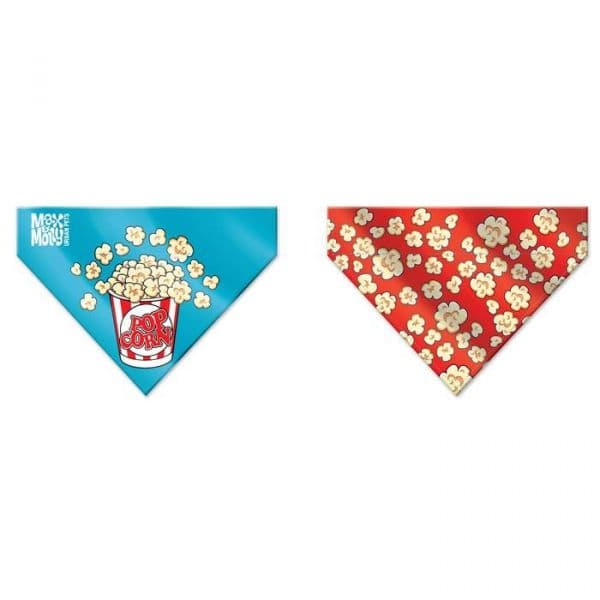 Max & Molly Bandana Reversível Popcorn L