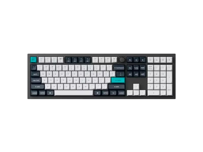 Teclado Mecânico Keychron Q6 Max 100% Wireless Gateron Jupiter Switch Brown Tactile