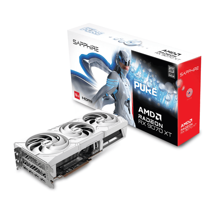 Sapphire Radeon RX 9070 XT PURE 16GB GDDR6