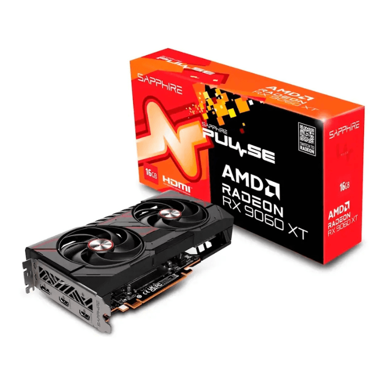 Sapphire AMD Radeon RX 9060 XT Pulse 16GB GDDR6