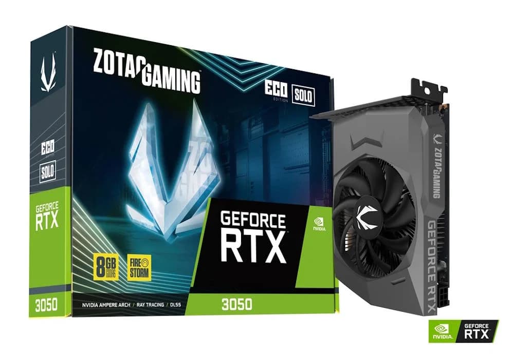 Zotac GeForce RTX 3050 Eco Solo 8GB GDDR6