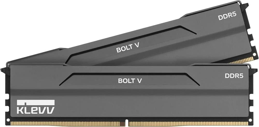 Memória Ram Klevv Bolt V 32GB 2x16GB DDR5 6000MHZ CL28 - Black - Império Multimédia