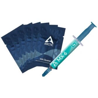 Arctic Cooling Pasta Térmica Arctic MX-6 inclui MX Cleaner (4g) - ACTCP00084A