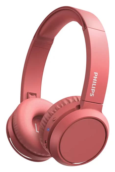 Philips Auscultadores Wireless On-ear com Micro TAH4205 Red