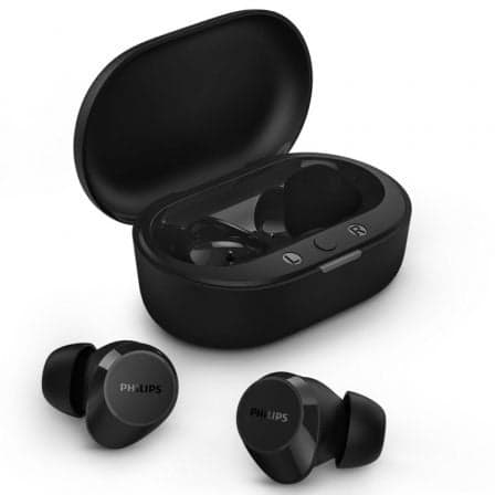 Philips TAT1209BK/00 auscultador Auscultadores True Wireless Stereo (TWS) Intra-auditivo Chamadas/Música Bluetooth Preto