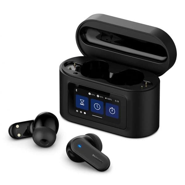 Philips Auscultadores TAT6000BK/00 TWS ANC Bluetooth 5.4 com Carregamento Inteligente Black