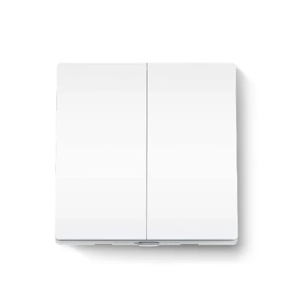 TP-Link Tapo S220 Interruptor Doble de Luz Inteligente WiFi – comtrol por App – comtrol por Voz – Horario Programable – Facil Instalacion