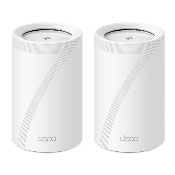 TP-LINK Sistema Mesh Deco BE9300 Tri-Band WiFi 7 2.5GbE Pack-2