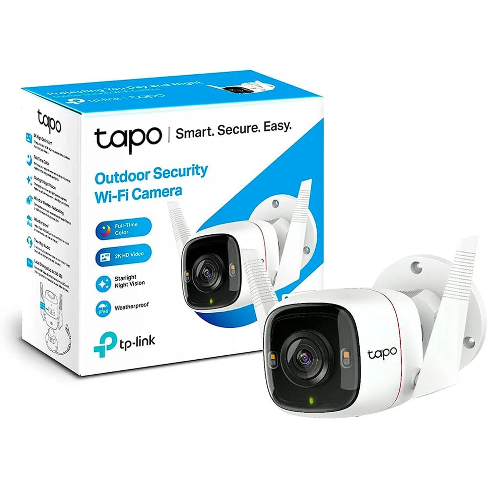 TP-Link Tapo C320WS Câmara de Segurança Wi-Fi Exterior IP66