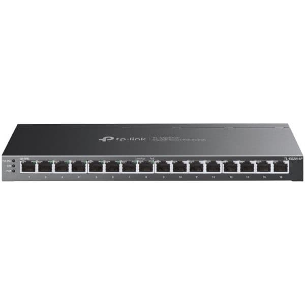 Tp-link Switch Jetstream 16 Portas Gigabit + 8 Portas Poe+ - TL-SG2016P