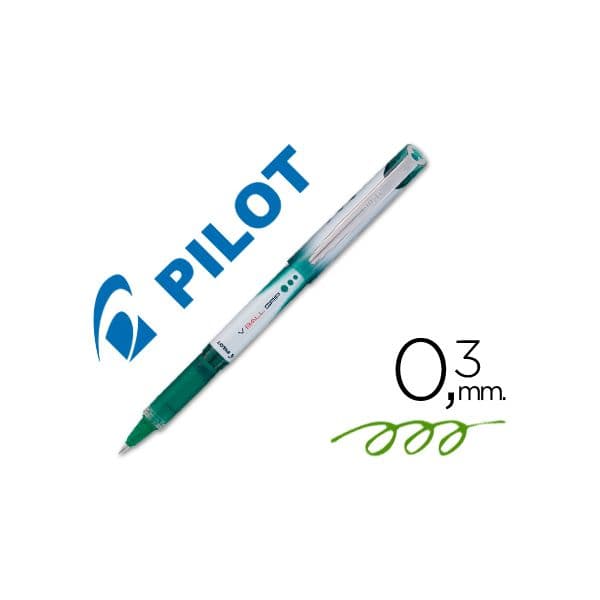 Pilot Marcador Roller V-ball Grip Verde 05 mm - OFF028452CE