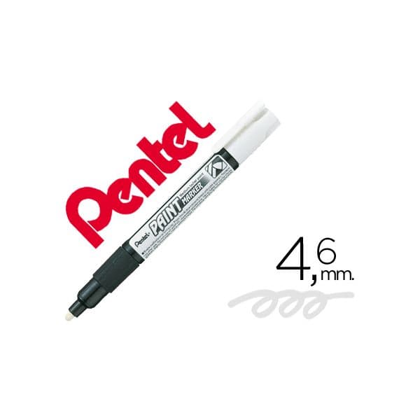 Pentel Marcador MMP20 Paint Vidro e Plástico Branco - 45213
