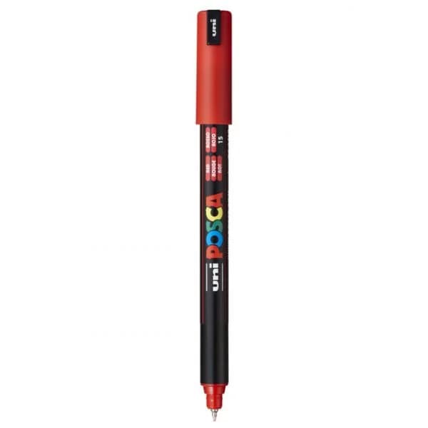 Uni Marcador Posca PC-1MR Vermelho