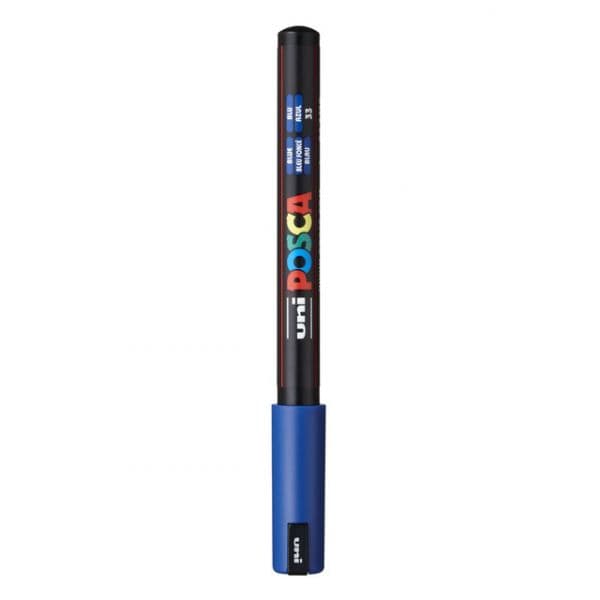 Uni Marcador Posca PC-1MR Azul