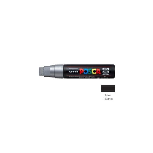 Marcador Uniball Posca PC-17K 15,0mm Prata (26) 1un 1293357/UN