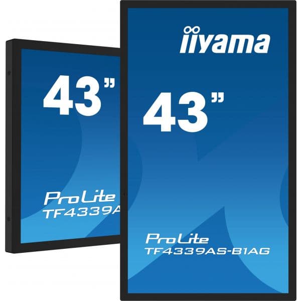 iiyama 43" TF4339AS-B1AG LED Ecrã Tátil 4K UHD com Android 11