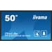 iiyama TF5039AS-B1AG ecrã de sinalização Plasma digital 125,7 cm (49.5") LED 500 cd/m² 4K Ultra HD Preto Ecrã táctil Processador built-in Android 24/7