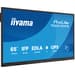 iiyama TE6512MIS-B4AG ecrã de sinalização Design de quiosque 165,1 cm (65") LCD Wi-Fi 400 cd/m² 4K Ultra HD Preto Ecrã táctil Processador built-in Android 24/7