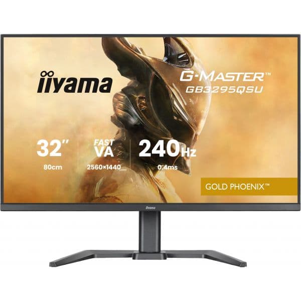Monitor iiyama 31.5" GB3295QSU-B1 QHD 240Hz 0.4ms FreeSync Premium HDMI DP Black