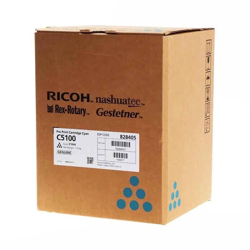 Ricoh Pro C5100/C5110 Azul Cartucho de Toner Original – 828405