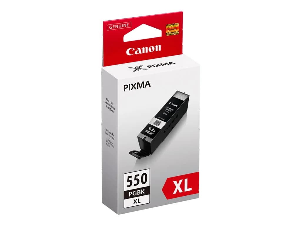 Canon PGI550XL Preto Cartucho de Tinta Pigmentada Original – 6431B001/6431B004/6431B007