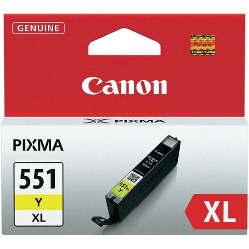 Tinteiro Canon CLI-551Y XL 6446B001 Yellow