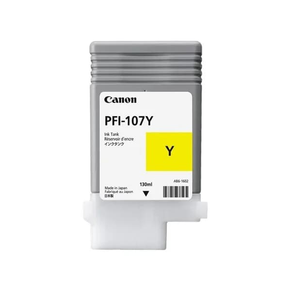 Tinteiro Canon PFI-107Y Yellow 6708B001