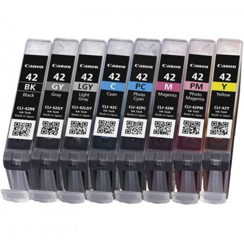 Canon CLI42 Pack de 8 Tinteiro Original
