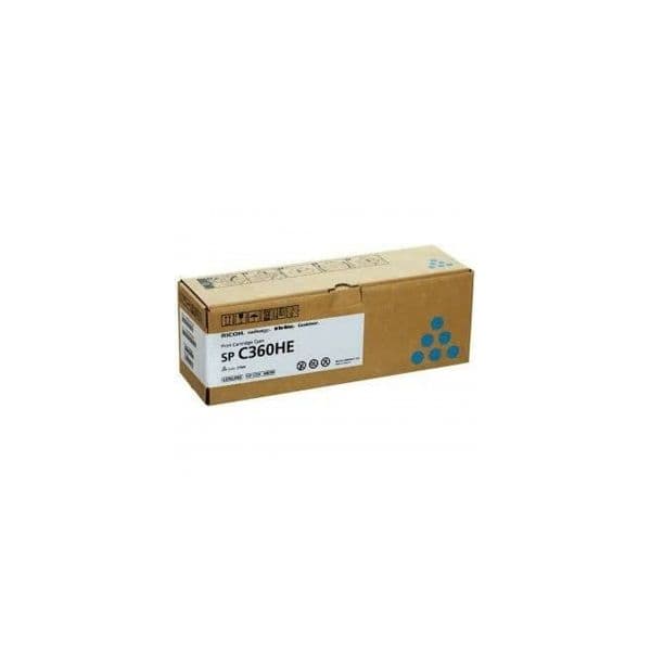 RICOH Toner SP C360HE Azul 5.000 p. 4961311920165