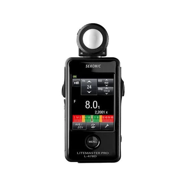Sekonic Flashmetro Litemaster Pro L-478D Sem Rádio