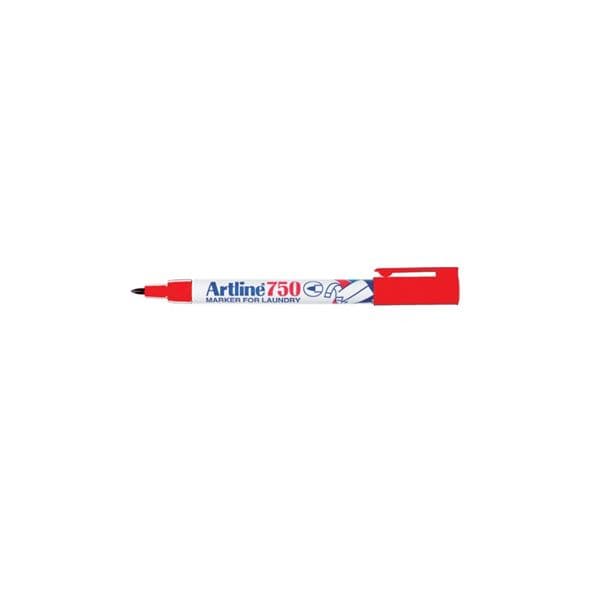 Artline Marcador Tecidos 750 0.7mm Vermelho