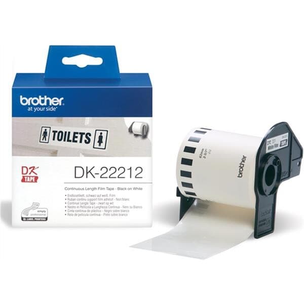 Brother DK-22212 etiquetadora Preto sobre branco