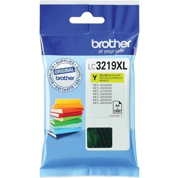 CARTUCHO LC-3219XLY AMARELO BROTHER