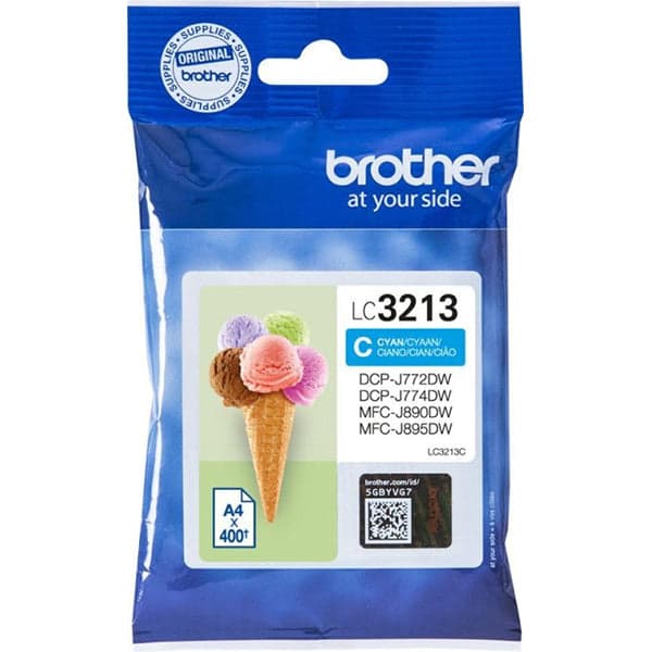 Tinteiro Brother Cyan - LC3213CXL