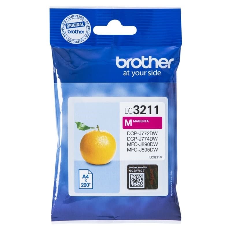 CARTUCHO BROTHER LC3211M MAGENTA