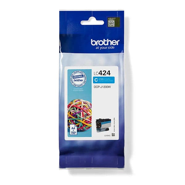 Tinteiro Brother LC424C Ciano