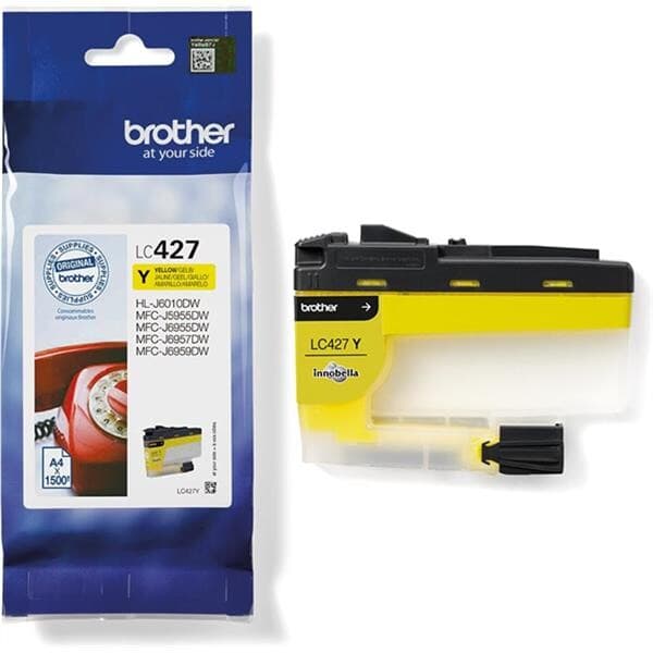 Brother LC-427Y tinteiro 1 unidade(s) Original Amarelo