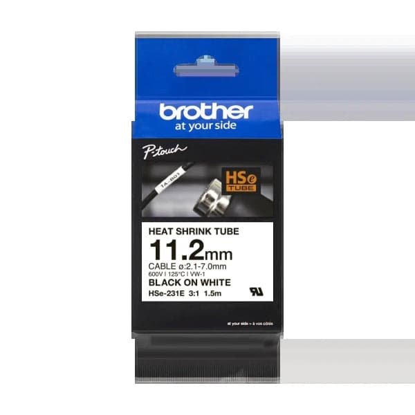 Brother HSE231E fita para impressora Preto