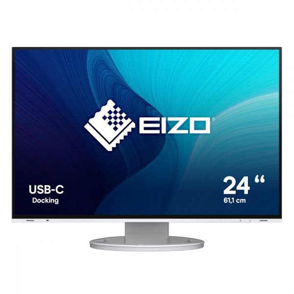 Monitor Eizo 24.1" FlexScan EV2485-WT WUXGA 60Hz USB-C HDMI DP IPS White