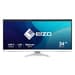 Monitor Eizo 34" FlexScan EV3450XC-WT UWQHD Curvo Branco
