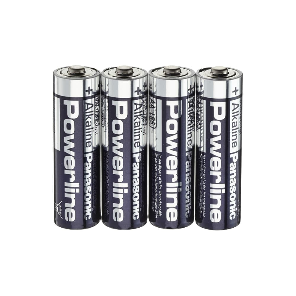 Pilha 1,5V LR6 Alcalina Powerline (Pack 4)